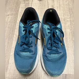 NIB Brooks Mens Ghost Max 2 Running Shoes Aqua Orange